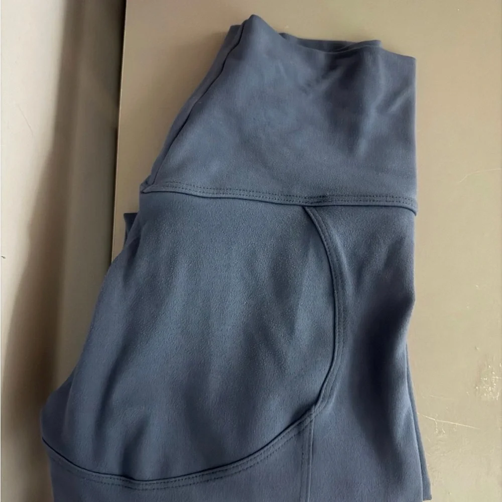 Bombshell Sportswear Slate Blue High-Waist Leggings - Picture 5 of 9